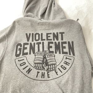 Violent Gentleman Hockey Hoodie Laces